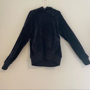 fluffy athleta girl hoodie